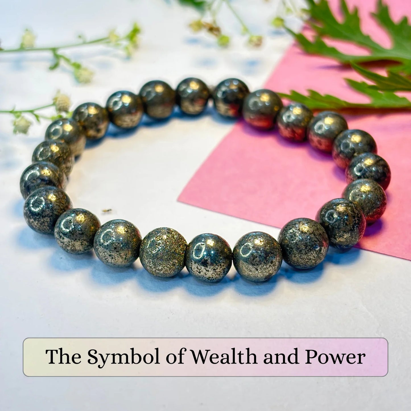 Raw Pyrite Bracelet